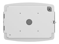 Compulocks iPad 10.2" Space Enclosure Wall Mount - Hölje - för surfplatta - låsbar - höggradig aluminium - vit - skärmstorlek: 10.2" - monteringsgränssnitt: 100 x 100 mm - väggmonterbar - för Apple 10.2-inch iPad (7:e generation, 8:e generation, 9:e generation) 102IPDSW