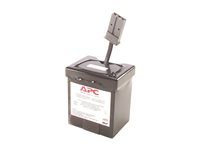 APC Replacement Battery Cartridge #30 - UPS-batteri - 1 x batteri - Bly-syra - för Back-UPS ES 500, BF500; CyberFort 500 RBC30