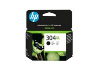 HP 304XL - Lång livslängd - svart - original - blister - bläckpatron - för AMP 130; Deskjet 26XX, 37XX; Envy 50XX N9K08AE#301