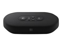 Microsoft Modern USB-C Speaker - Högtalartelefon (handsfree) - kabelansluten - USB-C - mattsvart - Certifierad för Microsoft-teams 8KZ-00005