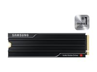 Samsung 9100 PRO MZ-VAP8T0 - SSD - krypterat - 8 TB - inbyggd - M.2 2280 - PCI Express 5.0 x4 (NVMe) - 256 bitars AES - TCG Opal Encryption 2.0 - integrerad kylfläns - svart MZ-VAP8T0CW