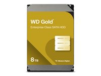 WD Gold WD8004FRYZ - Hårddisk - 8 TB - inbyggd - 3.5" - SATA 6Gb/s - 7200 rpm - buffert: 256 MB WD8004FRYZ