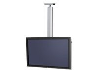 SMS Flatscreen X CH S605 - Monteringssats (takmontering, stång, universalglidkonsol) - för platt panel - vit, aluminium - skärmstorlek: 40"-55" - takmonterbar PD061001-P0