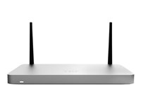 Cisco Meraki MX68CW - Säkerhetsfunktion - 10 portar - GigE, 802.11ac Wave 2 - Wi-Fi 5 - 2.4 GHz, 5 GHz - molnhanterad - skrivbord MX68CW-HW-WW