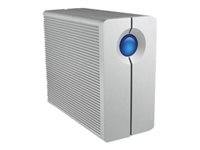 LaCie 2big Thunderbolt Series - Hårddiskarray - 10 TB - 2 fack - HDD 5 TB x 2 - Thunderbolt (extern) 9000478