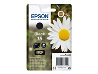 Epson 18 - 5.2 ml - svart - original - bläckpatron - för Expression Home XP-212, 215, 225, 312, 315, 322, 325, 412, 415, 422, 425 C13T18014012