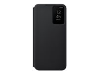 Samsung EF-ZS901 - Vikbart fodral för mobiltelefon - svart - för Galaxy S22 EF-ZS901CBEGEW