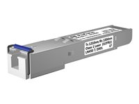 HPE - SFP-sändar/mottagarmodul (mini-GBIC) - Fast Ethernet - 100Base-BX-U - LC - för HPE 1410, 1810, 25XX, 26XX, 2810, 29XX, 3500, 5406, 6200, 6600, E2520, E2910, E3500 J9100B