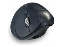 Kensington Pro Fit Ergo TB550 Trackball EQ - styrkula - 2.4 GHz, Bluetooth - blågrå, svart K72196WW
