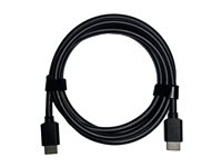 Jabra - HDMI-kabel - HDMI hane till HDMI hane - 1.83 m - svart 14302-24