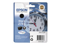 Epson 27XL - XL - svart - original - blister - bläckpatron - för WorkForce WF-3620DWF, WF-3640DTWF, WF-7110DTW, WF-7610DWF, WF-7620, WF-7620DTWF C13T27114010