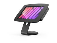 Compulocks iPad Mini 8.3" Space Enclosure Counter Stand or Wall Mount - Monteringssats (fot för stativ, hölje) - 45° visningsvinkel - för surfplatta - fast - låsbar - höggradig aluminium - svart - skärmstorlek: 8.3" - väggmonterbar, bänkskiva - för Apple iPad mini (6:e generation) 101B830IPMSB