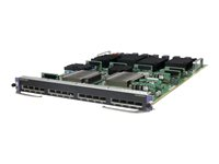 HPE FlexFabric EA Module - Expansionsmodul - 40 Gigabit QSFP+ x 16 - för FlexFabric 12910 Switch AC Chassis JG625A