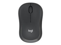 Logitech M240 Silent - Mus - höger- och vänsterhänta - optisk - 3 knappar - trådlös - Bluetooth - grafit 910-007119