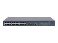 HPE 5120-24G-PoE+ SI - Switch - L4 - Administrerad - 24 x 10/100/1000 + 4 x SFP - rackmonterbar - PoE (170 W) JG092A#ABB