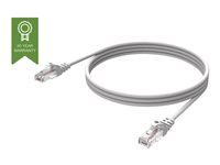 Vision Techconnect - Nätverkskabel - RJ-45 (hane) till RJ-45 (hane) - 5 m - UTP - CAT 6 - startad - vit TC 5MCAT6