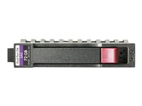 HPE Dual Port Quick-release Enterprise - Hårddisk - 1.2 TB - hot-swap - 2.5" SFF - SAS 6Gb/s - 10000 rpm 718164-B21