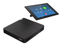 Lenovo ThinkSmart Core - Controller Kit - paket för videokonferens (pekskärmskonsol, mini-dator) - med 3 års Lenovo Premier Support + underhåll första året - Certifierad för Zoom Rooms - korpsvart, röd (bottenskydd) 11LT0006MT