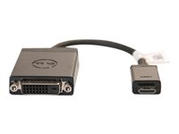 Dell - Videokabel - 19 pin mini HDMI Type C hane till DVI-D hona - för Latitude 10-ST2, 12, E6320, E6330, E6430S; Venue 11; XPS 10 470-12366
