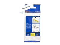 Brother TZe-S261 - Extrastark häftning - svart på vitt - Rulle 3,6 cm x 8 m) 1 kassett(er) bandlaminat - för P-Touch PT-3600, 530, 550, 9200, 9400, 9500, 9600, 9700, 9800, D800, E800, P900, P950 TZES261