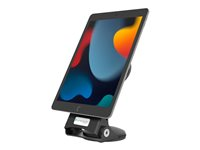 Compulocks Universal Tablet Grip and Security Stand - Ställ - för surfplatta - låsbar - svart - skrivbord 189BGRPLCK