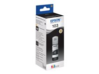 Epson 103 - 65 ml - svart - original - påfyllnadsbläck - för Epson L1210, L3210, L3211, L3250, L3251, L3256, L3260, L3266, L5296; EcoTank L11050, L1250 C13T00S14A