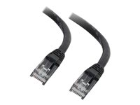 C2G - Patch-kabel - RJ-45 (hane) till RJ-45 (hane) - 5 m - UTP - CAT 6a - startad, hakfri - svart 82500