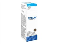 Epson T6732 - 70 ml - cyan - original - påfyllnadsbläck - för Epson L1800, L800, L805, L810, L850; EcoTank L1800 C13T67324A