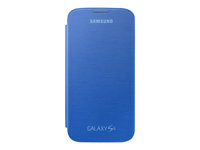 Samsung Flip Cover EF-FI950B - Fodral för mobiltelefon - ljusblå - för Galaxy S4 EF-FI950BCEGWW