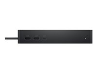 Dell Universal Dock - UD22 - Dockningsstation - USB-C - HDMI, 2 x DP, USB-C - 1GbE - 96 Watt - BTO - med 3 års avancerad utväxlingstjänst och begränsad hårdvarugaranti DELL-UD22