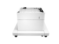 HP Paper Feeder and Cabinet - skrivarstativ med pappersmatare - 550 ark J8J91A