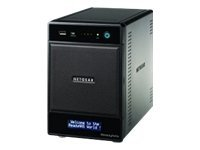 NETGEAR ReadyNAS Pro 4 - NAS-server - 4 fack - 12 TB - SATA 3Gb/s - HDD 3 TB x 4 - RAID 0, 1, 5, 6, 10 - RAM 1 GB - Gigabit Ethernet - iSCSI support RNDP4430-100EUS