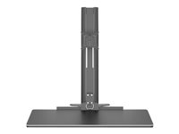 Multibrackets M Easy Stand Desktop - Ställ - för LCD-skärm/PC-utrustning - aluminium - svart - skärmstorlek: upp till 30 tum - skrivbord 7350073733156