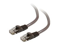 C2G Enhanced Cat5E 350MHz Snagless Patch Cable - Patch-kabel - RJ-45 (hane) till RJ-45 (hane) - 30 m - CAT 5e - formpressad, hakfri, tvinnad - brun 83682