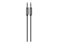 Belkin Stereo Cable - Ljudkabel - mini-phone stereo 3.5 mm hane till mini-phone stereo 3.5 mm hane - 1.5 m AV10104BF1.5M