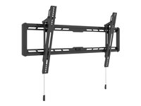 Multibrackets M - Monteringssats (väggfäste) - låg profil och lutande - för LCD-display - stor, universell - svart - skärmstorlek: 40"-86" 7350105216572