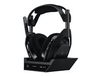Logitech G Astro A50 X - Headset - fullstorlek - Bluetooth / LIGHTSPEED - trådlös - vit 939-002134