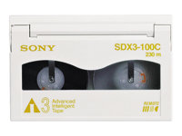 Sony SDX-3-100C - AIT 3 - 100 GB / 260 GB - för AIT e1040s, e390/S, i1040s, i390/S; AIT Library LIB 162/A5; SDX-700C, 700C/R SDX3100CN