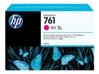 HP 761 - 400 ml - magenta - original - DesignJet - bläckpatron - för DesignJet T7100, T7200, T7200 Production Printer CM993A