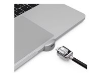 Compulocks Ledge Lock Adaptor for MacBook Pro 13" M1 & M2 with Keyed Cable Lock - Adapter för säkerhetslåsurtag - med kabellås med tangenter - för Apple MacBook Pro 13.3 in (M1, M2) UNVMBPRLDG01KL