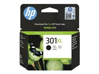 HP 301XL - 8 ml - Lång livslängd - svart - original - bläckpatron - för HP DeskJet 1000, 1010, 1050 AiO, 1050A AiO, 1510 AiO, 2000, 2050 AiO, 2050A AiO, 2510 AiO, 2540 AiO, 3000, 3050 AiO, 3050A eAiO, 3510 eAiO series, HP ENVY 4500 eAiO, 5530 eAiO series, HP OfficeJet 2620 AiO, 4630 eAiO series CH563EE#UUS