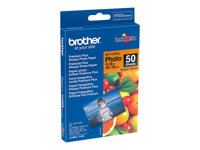 Brother BP - Blank - 100 x 150 mm 50 ark fotopapper - för Brother DCP-J1200, J1800, J772, J774, MFC-J1300, J2340, J3540, J3940, J4335, J4340, J5340 BP71GP50