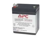 APC Replacement Battery Cartridge #46 - UPS-batteri - 1 x batteri - Bly-syra - för Back-UPS ES 350, 500 RBC46