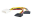 C2G Serial ATA (SATA) Dual Power Splitter Cable - Strömdelare - 4 pin intern effekt (hane) till SATA-ström (hane) - 15 cm - svart