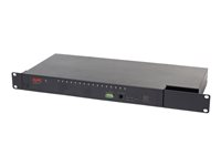 APC KVM 2G Analog - Omkopplare för tangentbord/video/mus - CAT5 - 16 x KVM port(s) - 1 lokal användare - rackmonterbar - TAA-kompatibel - för P/N: AR3106SP, SMX1000C, SMX1500RM2UC, SMX1500RM2UCNC, SMX750C, SMX750CNC, SRT5KRMXLW-TW KVM0116A