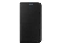 Samsung Flip Wallet EF-NI930B - Vikbart fodral för mobiltelefon - svart - för Galaxy S III EF-NI930BBEGWW