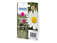 Epson 18XL - 6.6 ml - XL - magenta - original - bläckpatron - för Expression Home XP-212, 215, 225, 312, 315, 322, 325, 412, 415, 422, 425 C13T18134012