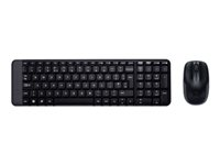 Logitech Wireless Combo MK220 - Sats med tangentbord och mus - trådlös - 2.4 GHz - arabiska 920-003160