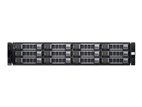 Dell PowerVault MD1400 - Hårddiskarray - 600 GB - 12 fack (SAS-3) - HDD 300 GB x 2 - SAS 12Gb/s (extern) - kan monteras i rack - 2U - BTO - med 3 års grundläggande på plats PVMD1400B