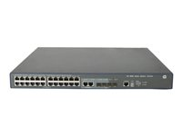 HPE 3600-24-PoE+ v2 EI Switch - Switch - Administrerad - 24 x 10/100 (PoE+) + 4 x SFP - rackmonterbar - PoE+ JG301B